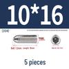 Stainless Steel Ball Plunger Set: M2.5-M16 Ball Screw Positioning Spring Plunger
