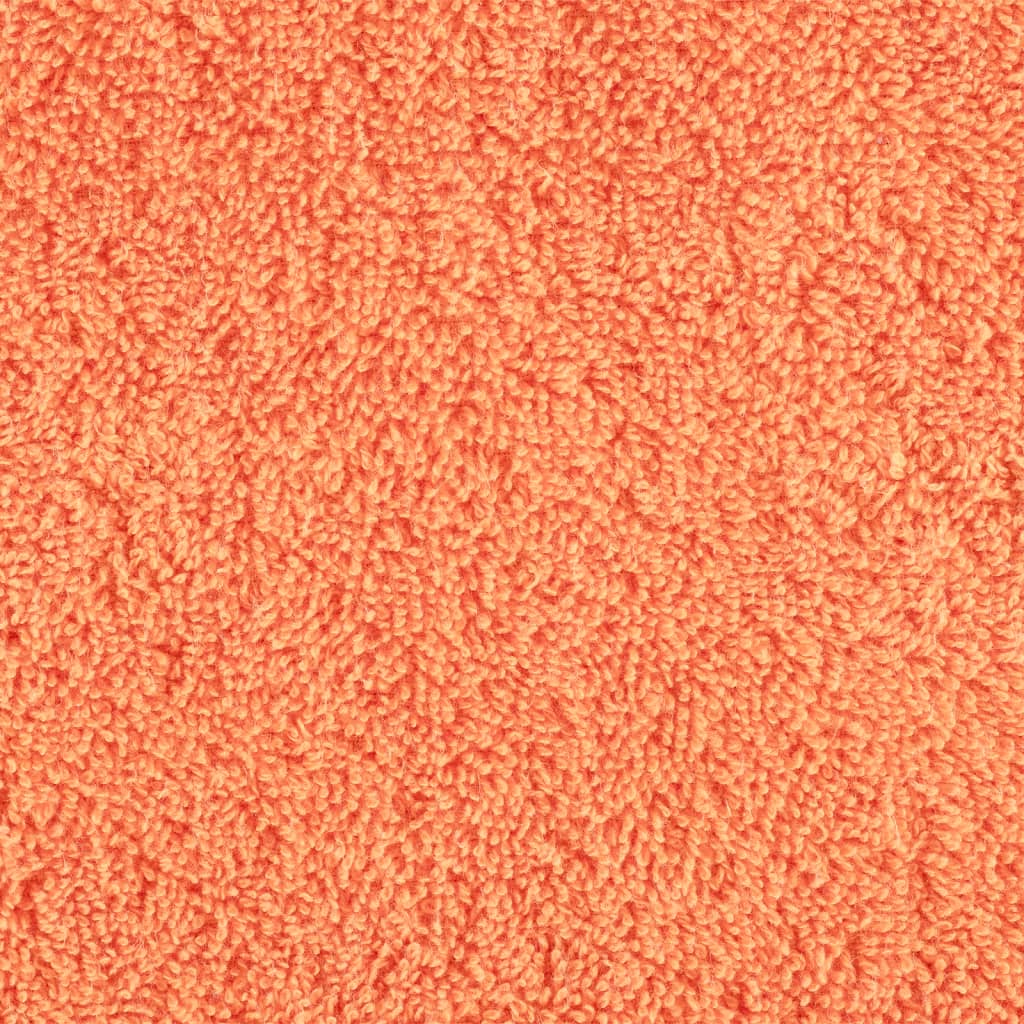 Premium Bath Towels SOLUND 2 pcs Orange 70 x 140 cm 600 g m²