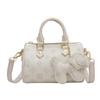 High-value small bag women's 2025 spring new high-end texture shoulder bag portable messenger bag