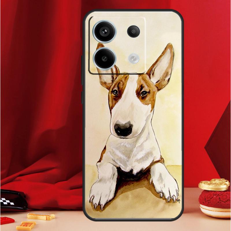 Bullterrier Bull Terrier Dog Case For Xiaomi Redmi Note 13 Pro 12 11 9 10 Pro 12S 11S 10S 9S Redmi 12 10C 12C 13C Cover
