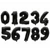 16 32 Inch Foil Birthday Balloons Number Ballon Figures Wedding Happy Birthday Party Decorations Kid Baloons Birthday