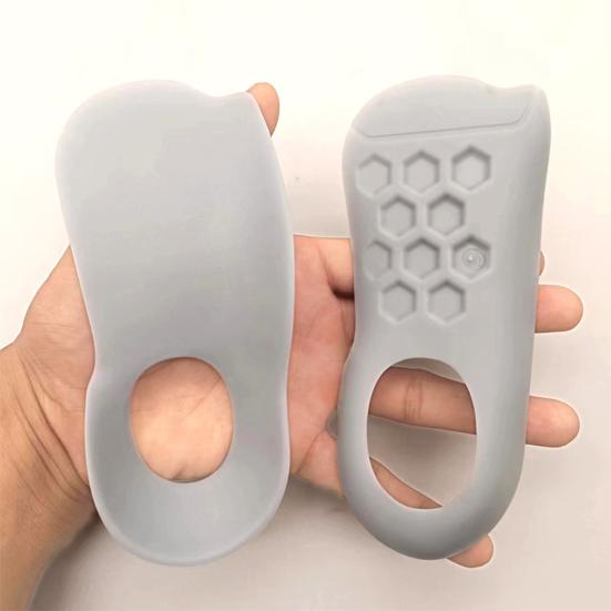 1 Pair Arch Support Insoles Shock Absorption Orthopedic Flatfoot Pad Comfort Ankle Stabilization Corrective Support Universal Foot Pad