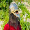 Vandal Medusa Helmet Viking chainmail steel and brass Helmet  Norse Warrior Helmet  Perfect For Cosplay Best Gift Helmet