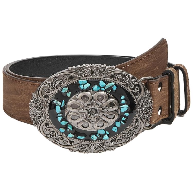 Bohemian Hüftgürtel PU-Leder Taillendekoration Vintage Stil Schärpe Mit Edelsteinen besetzter Breiter Gürtel für Damen