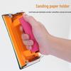Multifunctional Sandpaper Holder for Wall, Furniture, and Putty Sanding