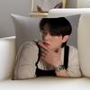 KKorean actor Song KangS Cushion Cover Breathable and skinfriendly linen pillowcase square removable and washable cushion