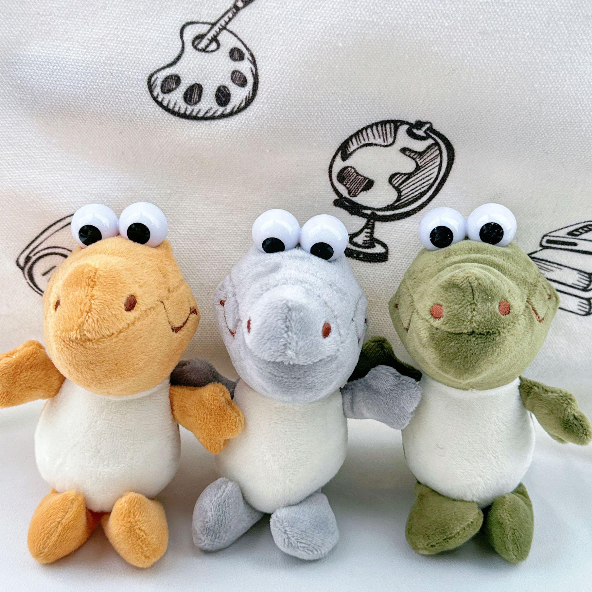 

Quirky Crocodile Plush with Googly Eyes - Small Pendant Doll & Bag Charm Height 13 cm