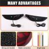 Car LED Rear Bumper Light For Accent Verna Solaris Brio 2008-2015 Tail Reflector Brake Fog Lamp Turn Signal