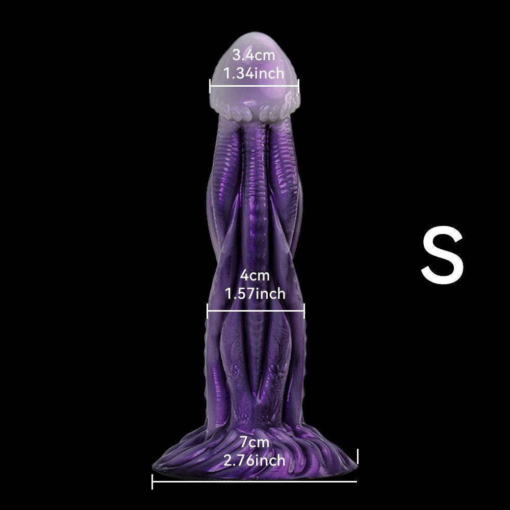 Monster Anal Plug Sex Toy Simulated Penis Vaginal Massager Stimulating G-Spot Suitable For Couple Training Sex Toys