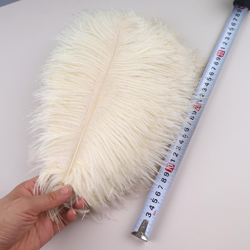 10Pcs 30-35cm Ostrich Feathers for Crafts Wedding Decoration 12-14" Handicraft Accessories Table Centerpieces Carnival Plumas