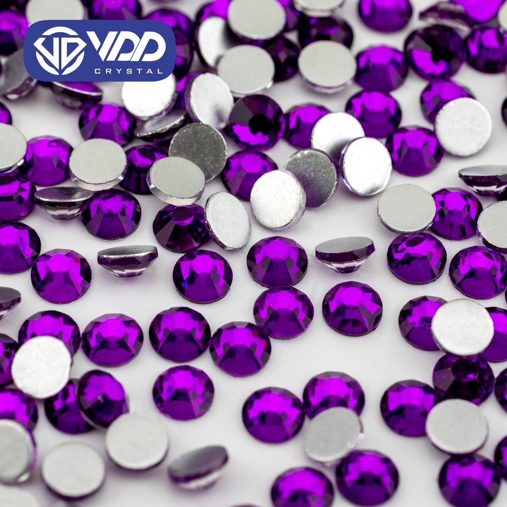 VDD Neue Farben SS4-SS30 Hochwertige Glas Kristall Strasssteine Glitzer Strass Flachrückseite Steine für Nagelkunst DIY Handwerk Dekoration