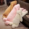 Adorabile Animale Gigante 90cm 120cm Morbido Cartone Animato Coniglio dalle Grandi Orecchie Peluche Coniglio Cuscino Riempito Regalo per Bambina