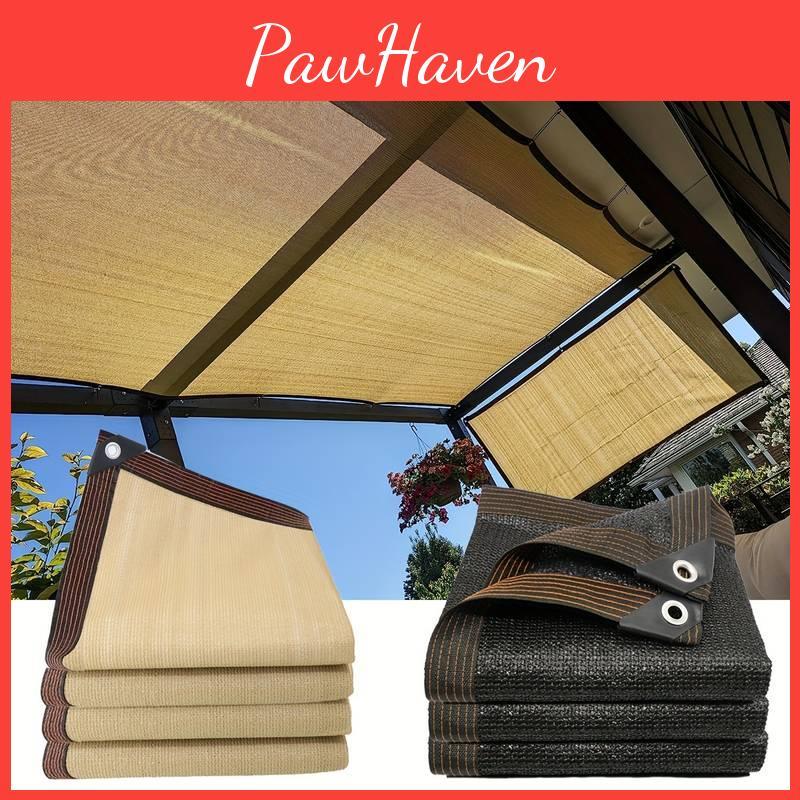 Garden Net Terrace Outdoor Sunshade Sunshade Camping Sunshade Net Uv Protection Hdpe Sunscreen Fabric Sunshade
