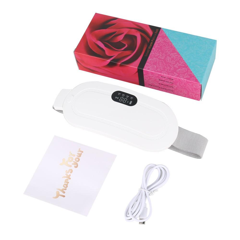 Cross-Border Digital Heating Waist Belt for Menstrual Relief with Vibration and Lumbar Support
