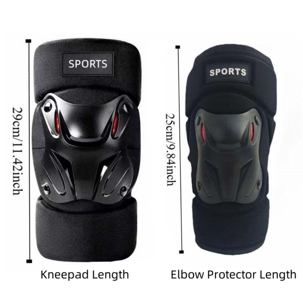 Anti-fall Motorcycle Kneepad Breathable Elbow Protector Motocross Knee Guard Electric Vehicle