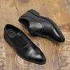 Men'S Casual Business 38~48 Formal Leather Original Italian Luxury Oxfords Shoes Male Wedding Party Office Gentleman Shoes