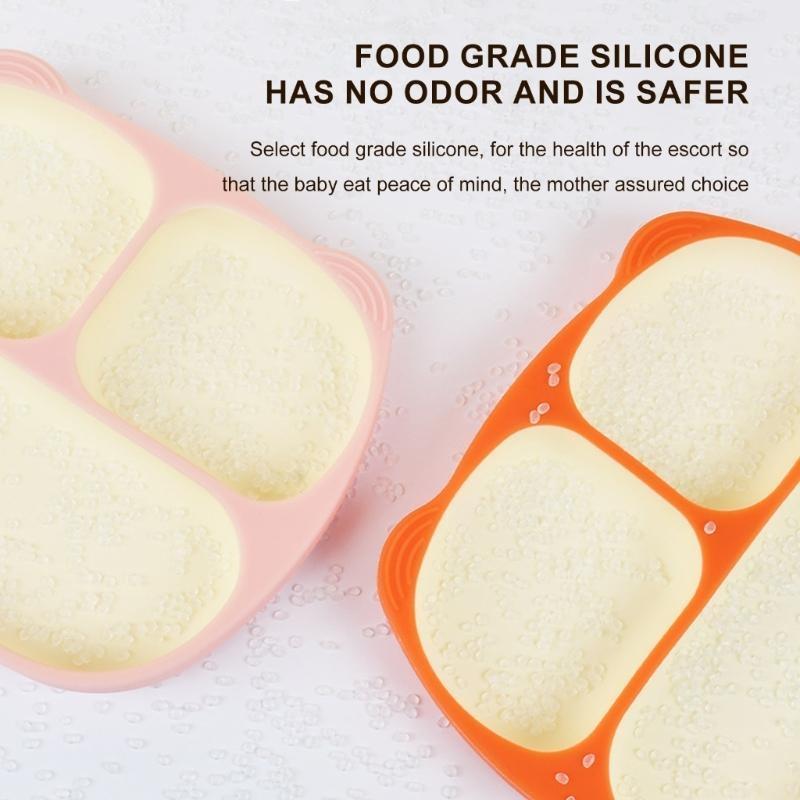 Funktionale Saugplatten für Kinder zur Förderung der Nahrungsaufnahme und ausgewogener Ernährung