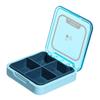 Mini Travel Pill Case Medicine Storage Organizer Container Drug Tablet Dispenser Independent Lattice Pill Box Fishing Tackle Box