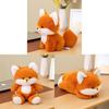 Cute Fox Plush Toy Desk Companion With Soft Pp Cotton For Office Decor And Gift