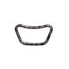 Carbon Fiber Car Center Control MENU Button Frame Decorative Sticker For BMW 5 Series E60 520 525li 2005-10 Interior Accessories
