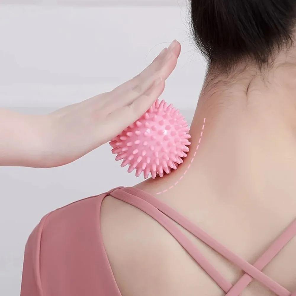 Hard Fascia Massage Ball for Myofascial Release, Muscle Relaxation Yoga Fitness Shoulder Neck Foot Meridian Massage