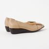 WELLFIT Low Heel Flat Made In 118034700008 [Diana] Shoes, Japan, Beige, 22.0cm,