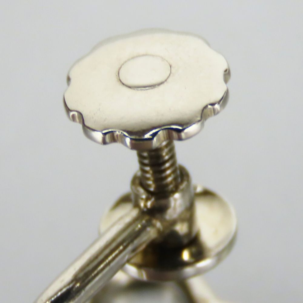 Used TIFFANY&Co. Earring Open Heart Silver925 2.2g Silver Cute