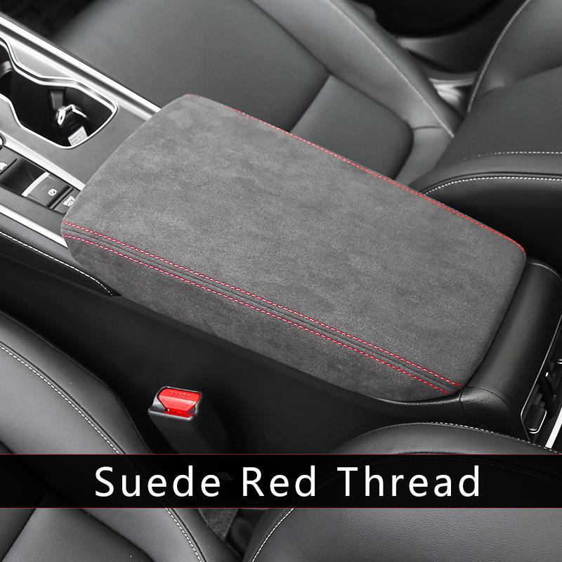For Mazda CX-5  2019 2020 2021 2022 2025 2024 Mazda 3 Axela Central Control Armrest Box Protective Sleeve Suede Accessories