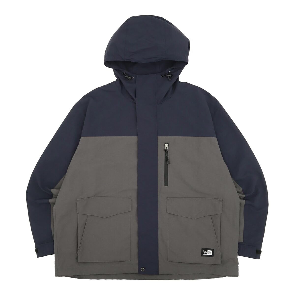 

New Era Mountain Parka with Box MOUNTAIN PARKA NVY 252 Logo, Cotton, Navy, XXL,