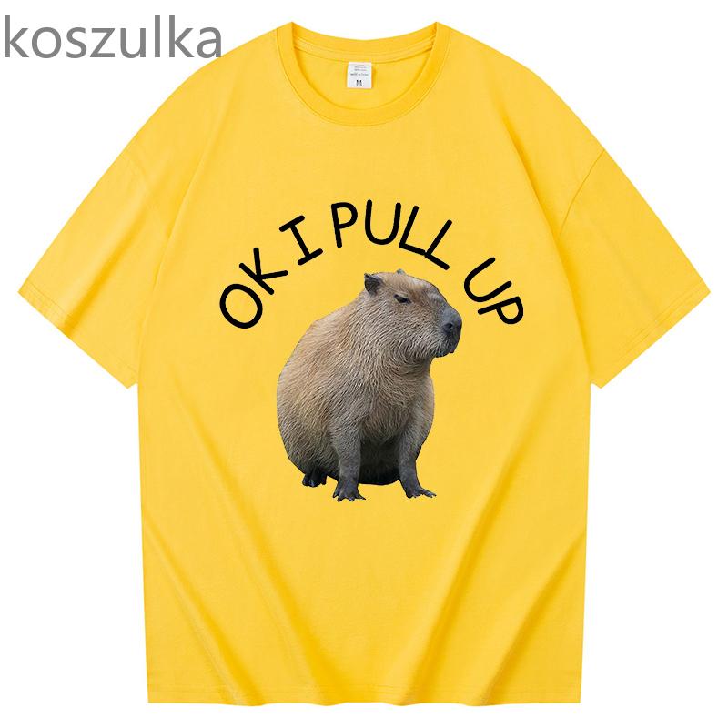 Unisex Capybara t shirt summer Unisex t-shirt Capybara Shirts Capybara Love T Shirt Cotton Brand T-shirt Unisex O-neck Teeshirt Drop Shipping