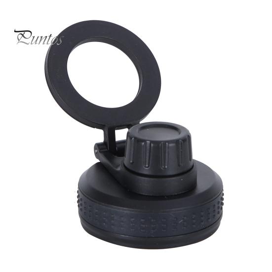 

Изолированная крышка 2-в-1 для чашки, герметичная крышка с носиком для бутылки с водой, магнитный держатель для телефона, многофункциональная подставка для телефона, крышка для бутылки чёрный