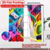 2D Flat Printing  2pcs NeonGamerSetup Minimalist Chic Curtains Versatile Durable Polyester Curtains Versatile All Perfect for