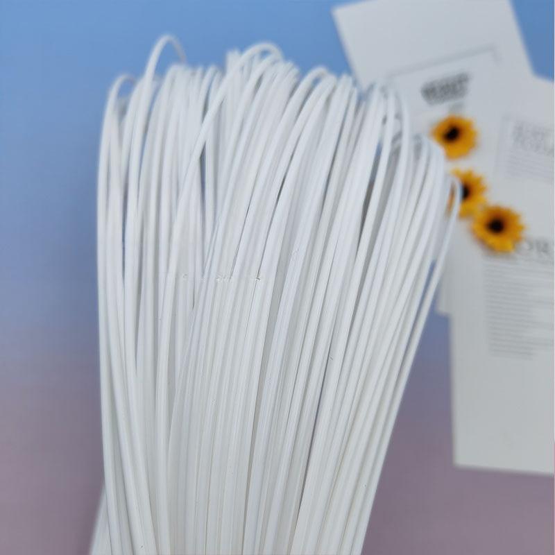500g 2.4mm PE Round Synthetic Rattan Weaving Material Plastic Knit for Furniture Repair Chair Table Basket about 90Meter