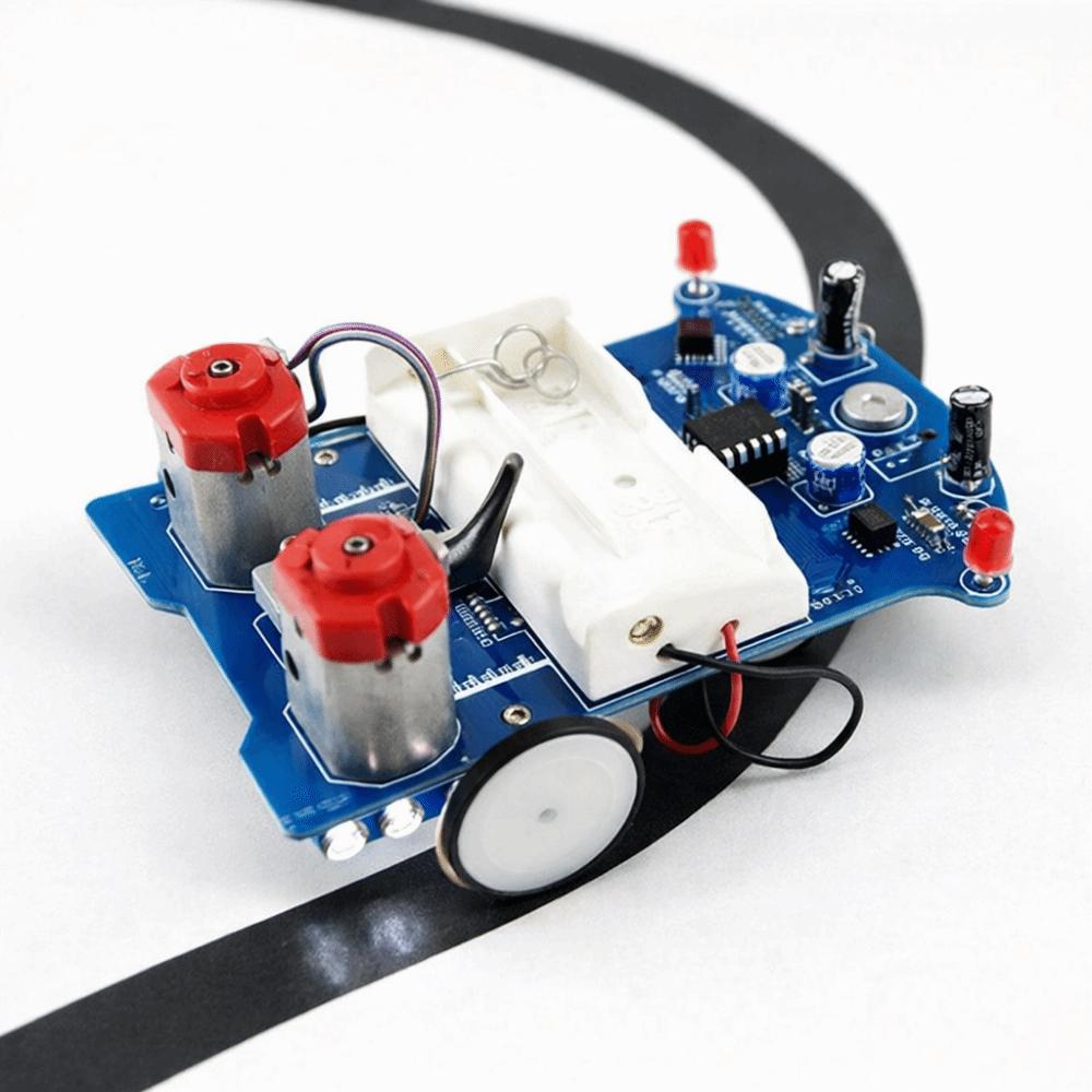 Smart Patrol D2-5 Intelligent Tracking Car DIY Kit Line Following Robot  Science Fair
