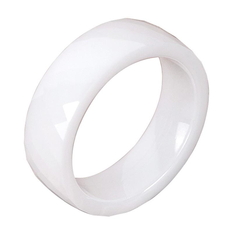 Rhombus Pattern Ceramic Ring DIY Wenwan Handheld Ring New Chinese Seiko Accessories Women