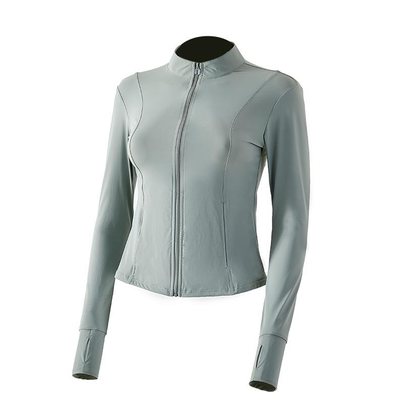 Women’s Slim Fit Stand Collar Sun Protection Jacket Lightweight Breathable UV Protection Summer Outdoor Sunscreen Coat