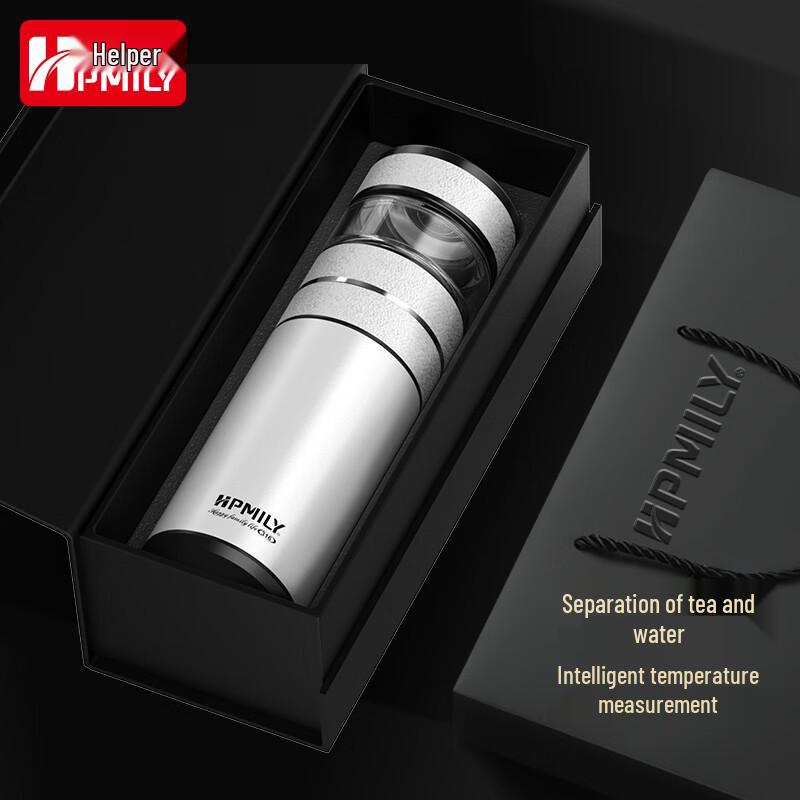 HPMILY Smart Temperature Display 316 Stainless Steel Thermos 450ml