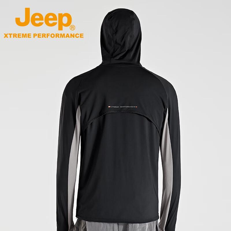 Jeep Men's Outdoor UV Protection Cooling Sun Jacket