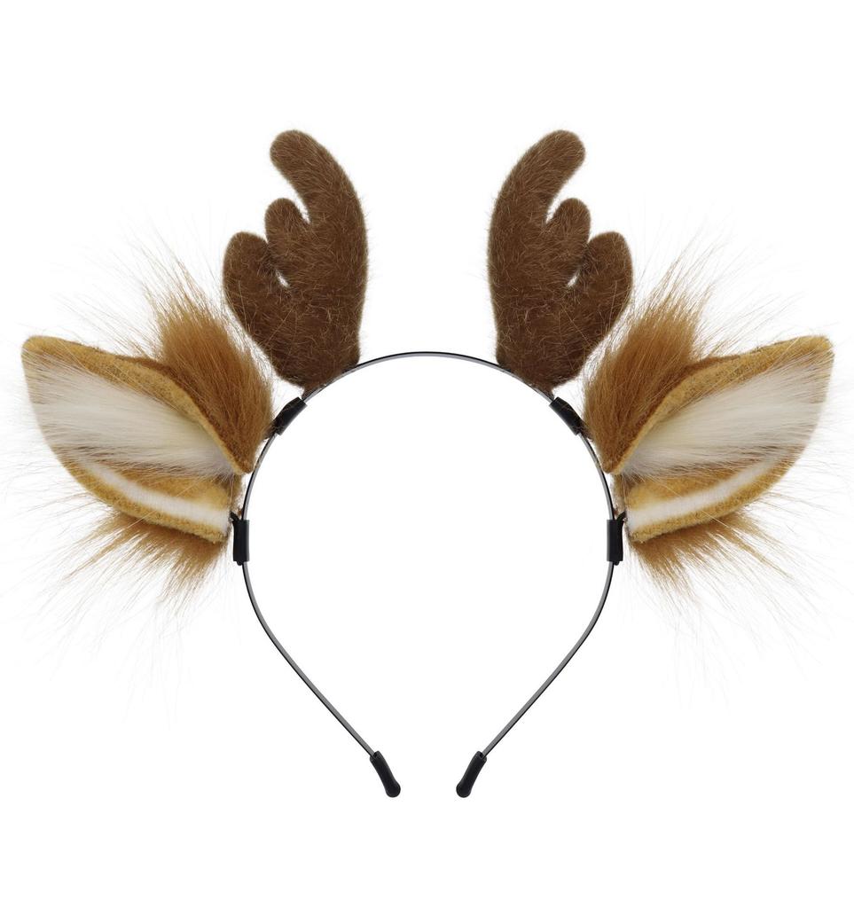 Christmas Removable Deer Headband for Stage Performance Costume