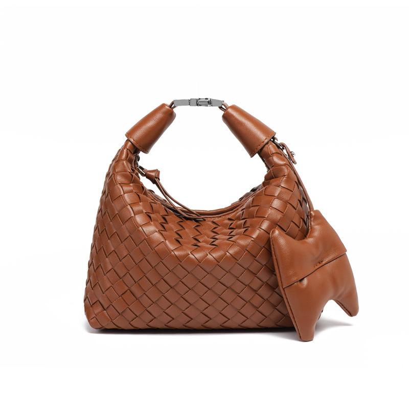 

Сумка Женская 2025 Новая Плетеная Сумка Портативная Сумка для Ланча Текстурная Трендовая Повседневная На Плечо На Кроссбоди