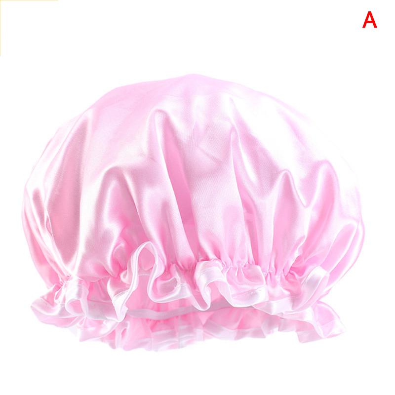 Hot sale 2025 Women's Satin Solid Sleeping Hat Night Sleep Cap Hair Care Bonnet Nightcap For Women Men Unisex Cap bonnet de nuit
