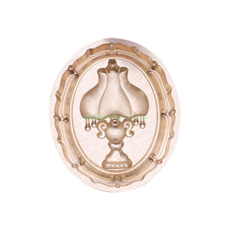 24TE Emboss Wax Seal Stamp Head Removable Sealing Brass Stamp Head for Gift Envelopes Invitations Greeting Cards Decorations