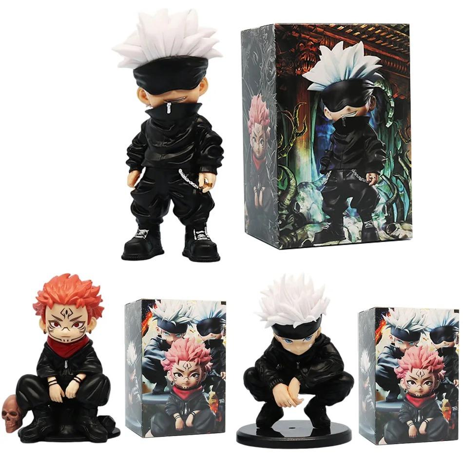 3 Style Jujutsu Kaisen Anime Figure Satoru Gojo Action Figure Lord of the Curse Sukuna Figurine Collection Model Doll Toys