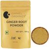 CARMEL ORGANICS Polvere di Radice di Zenzero Essiccata (100 grammi)| Zingiber officinale | NON-OGM | Polvere di Zenzero Secco Sonth/Adrak per Cucina e Salute