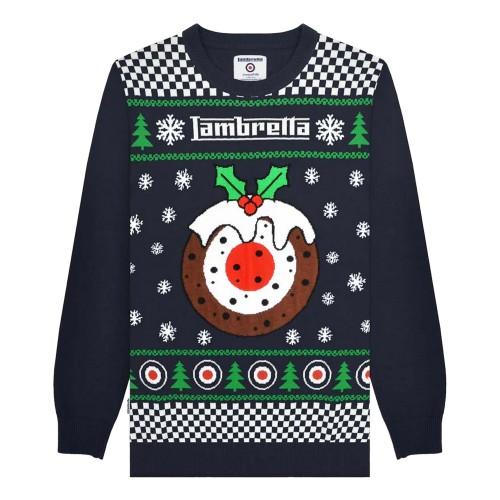 Lambretta Mens AW25 Target Christmas Jumper