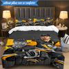 3PCS Pittsburgh Hockey Player Crosby Bedding Set,Including 1pc Duvet Cover And 2pcs Pillowcases Perfect for Bedroom, Dormitory, Fan Christmas gift