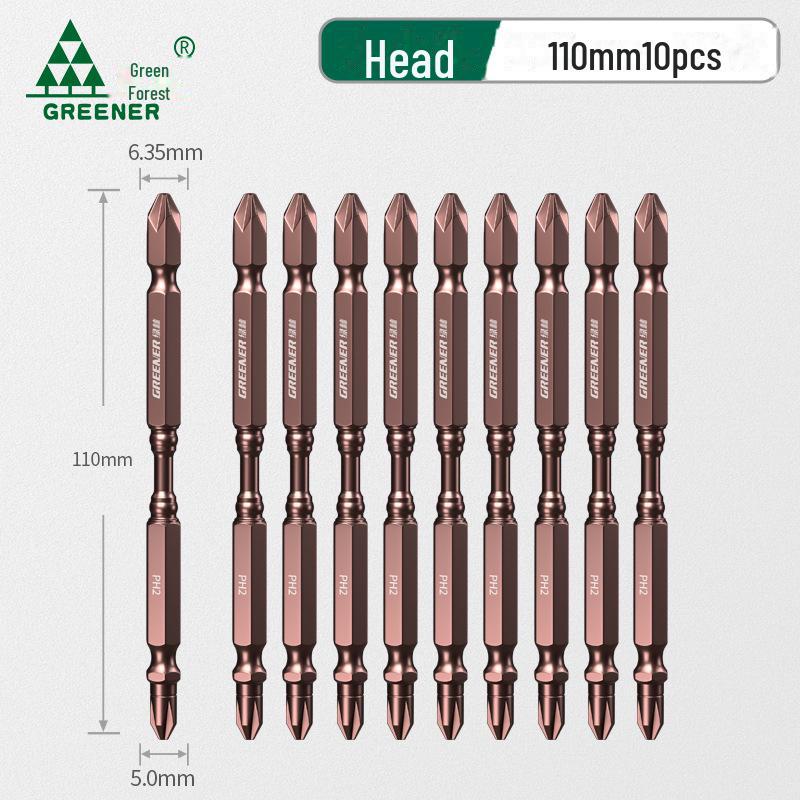 Green Forest Strong Magnetic Cross Head Electric Screwdriver Set