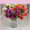 Artificial Silk Rose Floral Arrangement For Photography Props Home Decoration Wedding Use