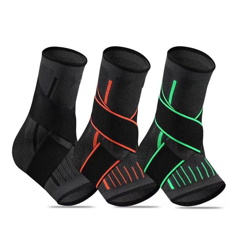Factory Hot Sell  Customized Logoadjustable Ankle Brace Sports Ankle Brace  Ankle Support Protective Sports for Gym M