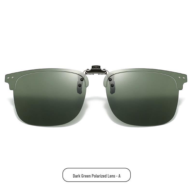 Polarized Clip-On Sunglasses 2025: New Style for Women & Men, Day/Night Use with Night Vision Lenses